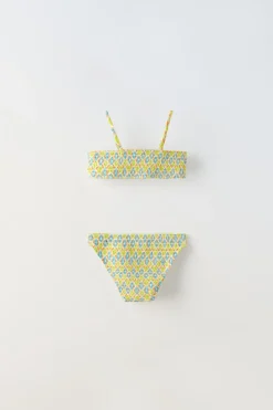 Niños ZARA 6 - 14 Años·Accesorios<6-14 AÑOS/ BIKINI ESTAMPADO GOMAS