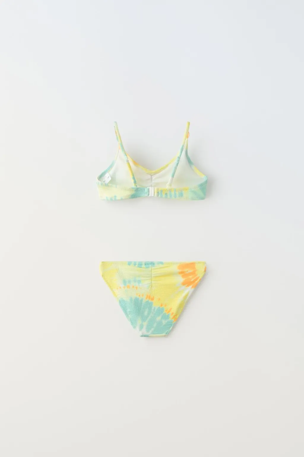 Niños ZARA 6 - 14 Años·Accesorios<6-14 AÑOS/ BIKINI TEXTURA TIE DYE CONCHAS