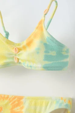 Niños ZARA 6 - 14 Años·Accesorios<6-14 AÑOS/ BIKINI TEXTURA TIE DYE CONCHAS