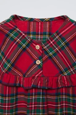 Niños ZARA 1½ - 6 Años·Pijamas<3-6 AÑOS/ CAMISÓN FRANELA CUADROS