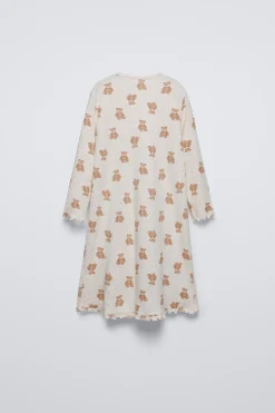 Niños ZARA 6 - 14 Años·Pijamas<6-14 AÑOS/ CAMISÓN OSITOS