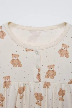 Niños ZARA 1½ - 6 Años·Pijamas<3-6 AÑOS/ CAMISÓN OSITOS