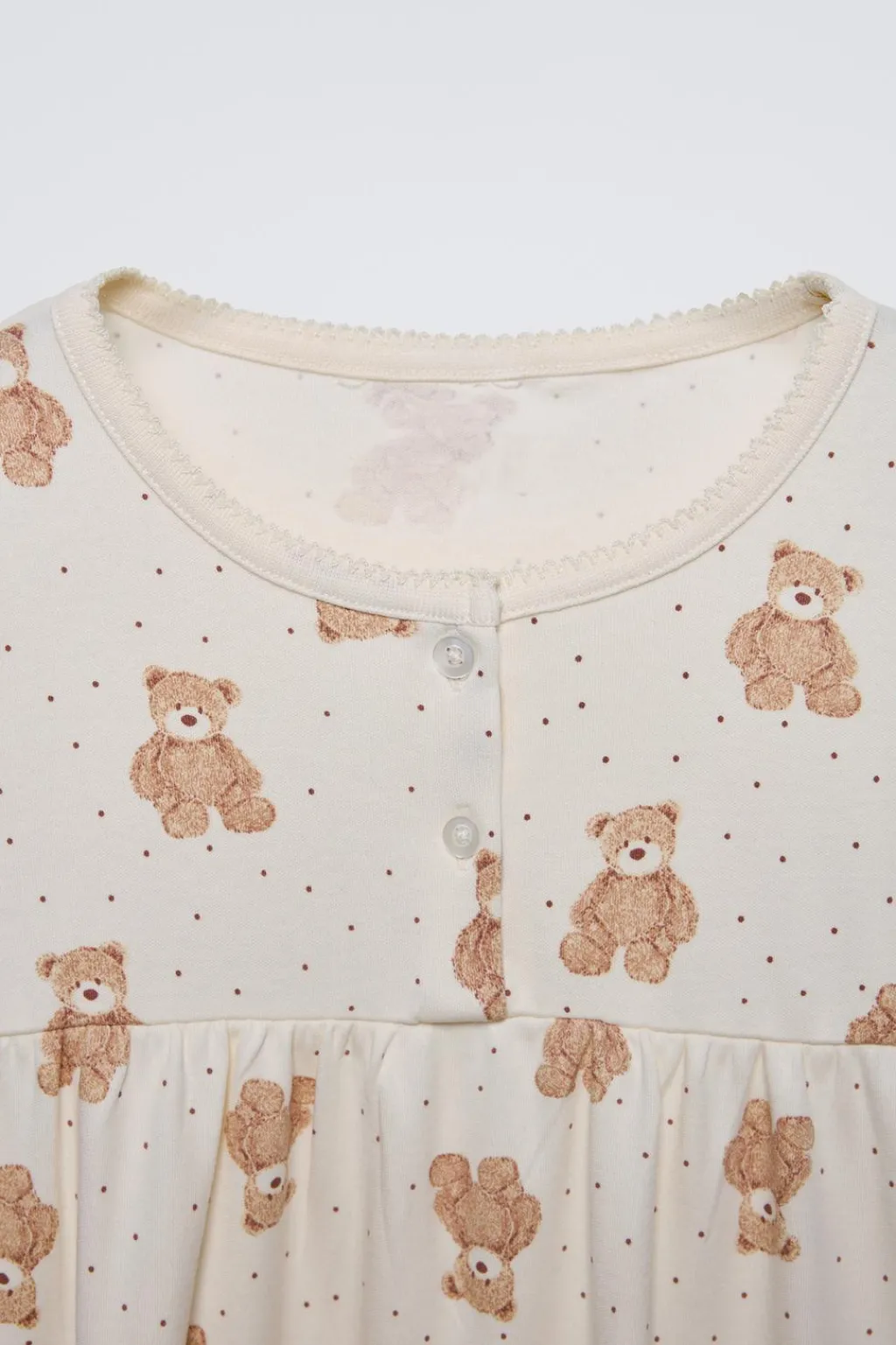 Niños ZARA 1½ - 6 Años·Pijamas<3-6 AÑOS/ CAMISÓN OSITOS