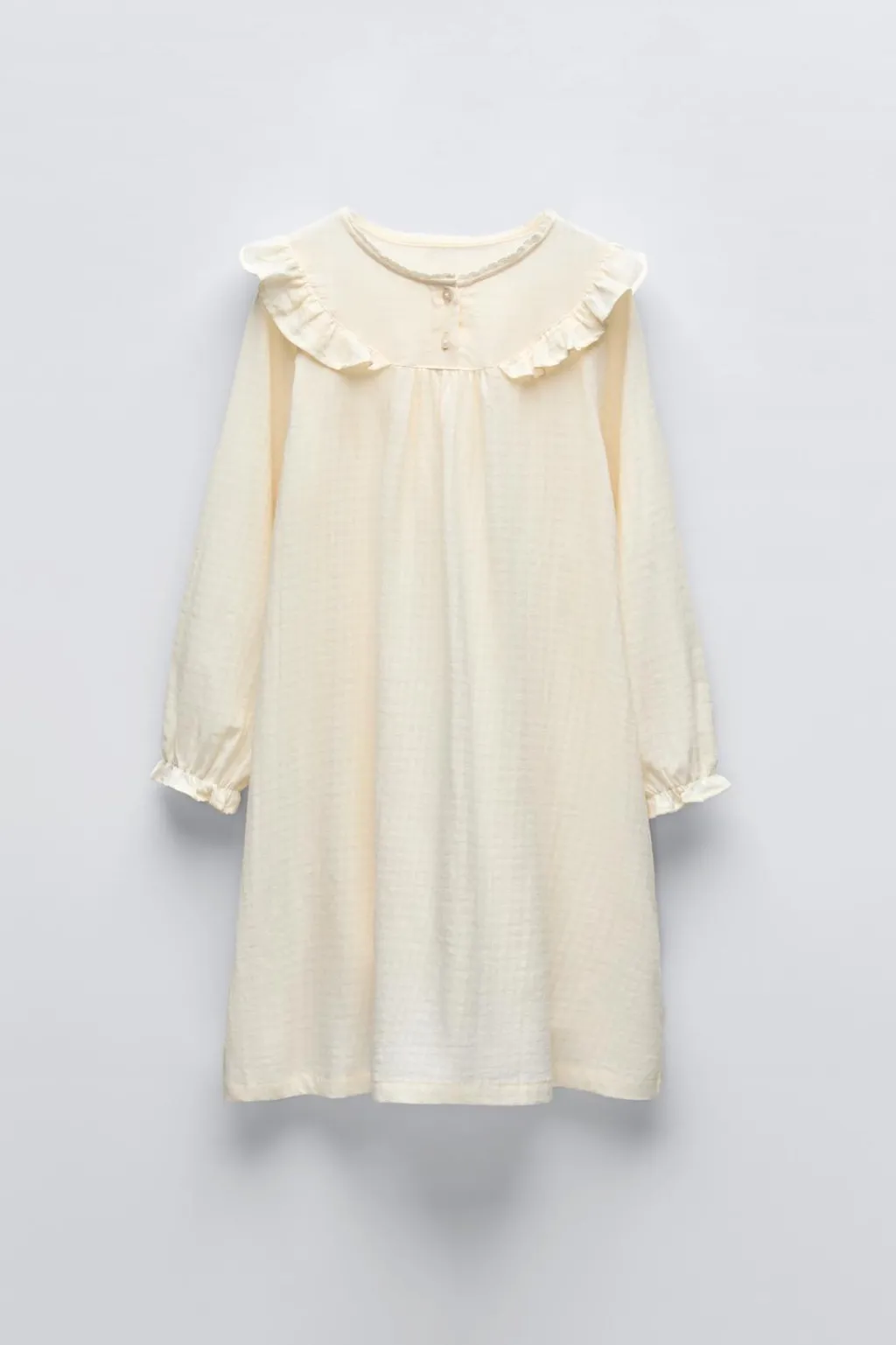 Niños ZARA 6 - 14 Años·Pijamas<6-14 AÑOS/ CAMISÓN PUNTILLA