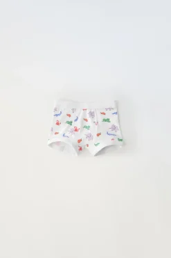 Niños ZARA 1½ - 6 Años·Ropa Interior / Calcetines|Accesorios / Zapatos / 0 - 14 Años<3-6 AÑOS/ PACK CINCO BÓXER ANIMALITOS