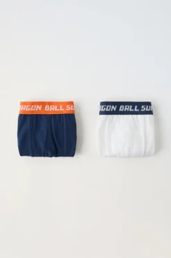 Niños ZARA 6 - 14 Años·Ropa Interior / Calcetines<6-14 AÑOS/ PACK DOS BOXER DRAGON BALL ©