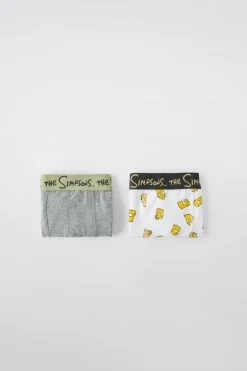 Niños ZARA 6 - 14 Años·Ropa Interior / Calcetines<6-14 AÑOS/ PACK DOS BOXERS THE SIMPSONS ™