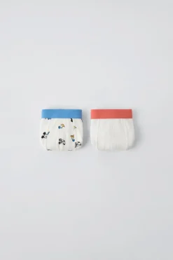 Niños ZARA 1½ - 6 Años·Licencias|1½ - 6 Años·Ropa Interior / Calcetines<3-6 AÑOS/ PACK DOS BÓXER MICKEY MOUSE AND FRIENDS © DISNEY
