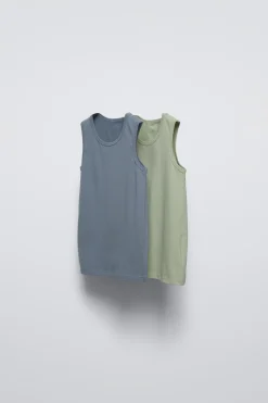 Niños ZARA 1½ - 6 Años·Ropa Interior / Calcetines|1½ - 6 Años·Camisetas<3-6 AÑOS/ PACK DOS CAMISETAS MANGA SISA