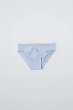 Niños ZARA 6 - 14 Años·Ropa Interior / Calcetines<6-14 AÑOS/ PACK SEIS BRAGUITAS STRASS