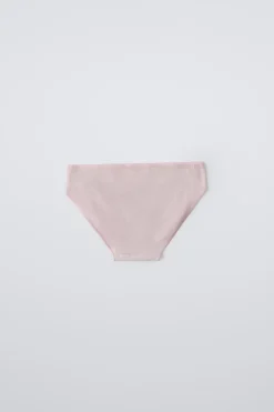 Niños ZARA 6 - 14 Años·Ropa Interior / Calcetines<6-14 AÑOS/ PACK SEIS BRAGUITAS STRASS
