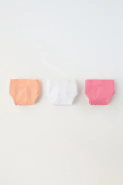 Niños ZARA 6 - 14 Años·Ropa Interior / Calcetines<8-14 AÑOS/ PACK TRES BRAGUITAS SEAMLESS