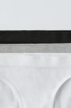 Niños ZARA 6 - 14 Años·Ropa Interior / Calcetines<8-14 AÑOS/ PACK TRES BRAGUITAS SEAMLESS