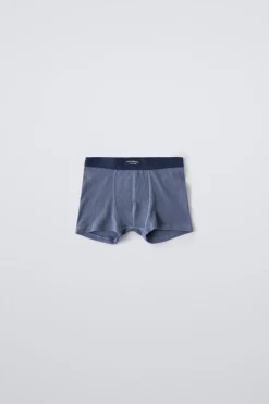 Niños ZARA 6 - 14 Años·Ropa Interior / Calcetines<6-14 AÑOS/ PACK TRES BÓXER RIB ETIQUETA