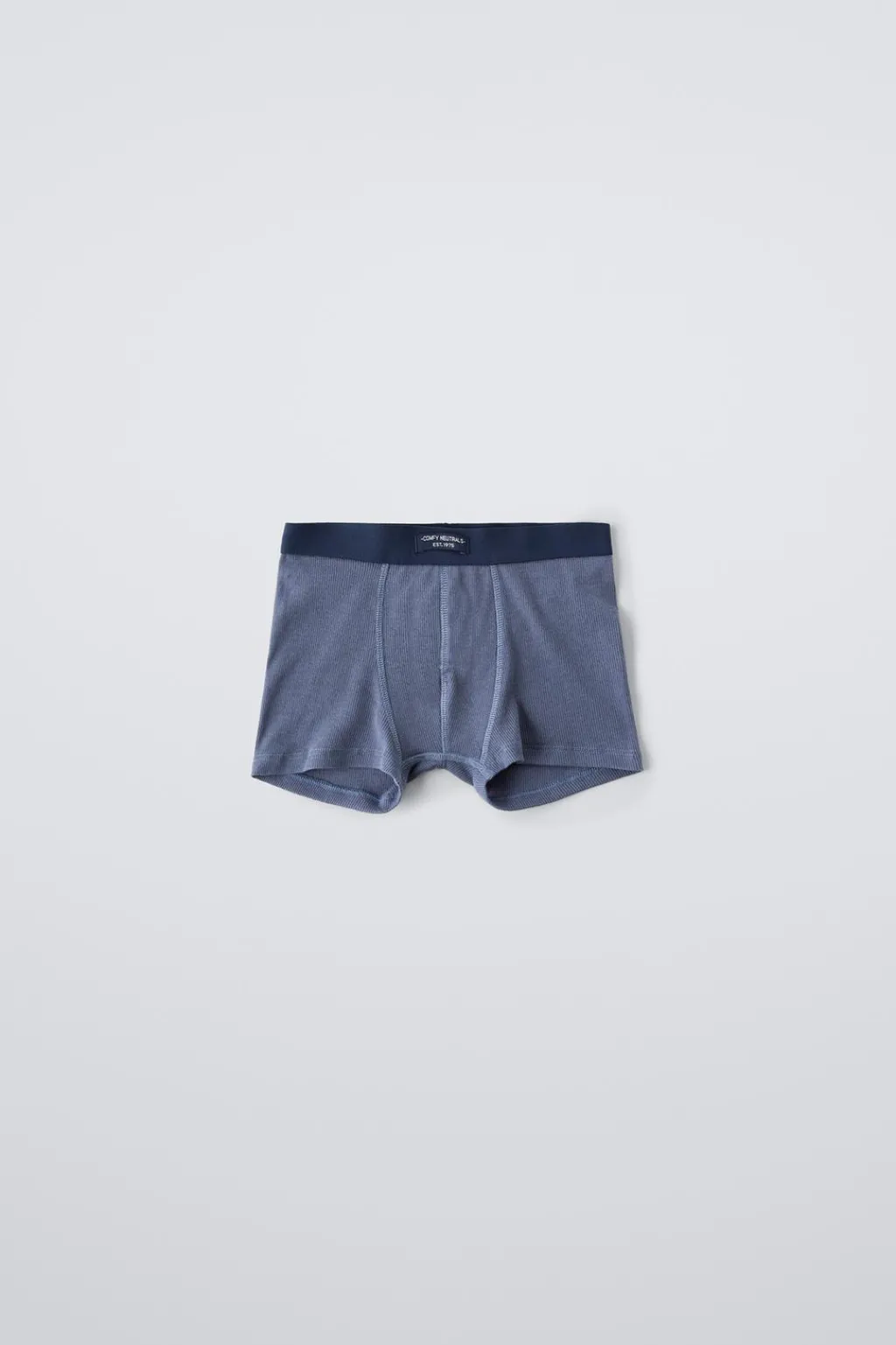Niños ZARA 6 - 14 Años·Ropa Interior / Calcetines<6-14 AÑOS/ PACK TRES BÓXER RIB ETIQUETA
