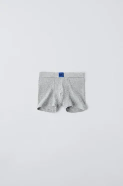 Niños ZARA 6 - 14 Años·Ropa Interior / Calcetines<6-14 AÑOS/ PACK TRES BÓXER RIB ETIQUETA