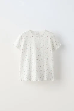 Niños ZARA 6 - 14 Años·Pijamas<6-14 AÑOS/ PIJAMA CALADOS FLORECITAS