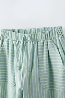 Niños ZARA 6 - 14 Años·Pijamas|6 - 14 Años·Pijamas<6-14 AÑOS/ PIJAMA CAMISETA Y PANTALÓN RAYAS