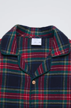 Niños ZARA 6 - 14 Años·Pijamas|6 - 14 Años·Pijamas<6-14 AÑOS/ PIJAMA CUADROS FRANELA