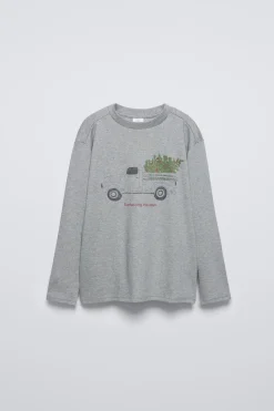 Niños ZARA 6 - 14 Años·Pijamas|6 - 14 Años·Pijamas<6-14 AÑOS/ PIJAMA CUADROS ÁRBOL