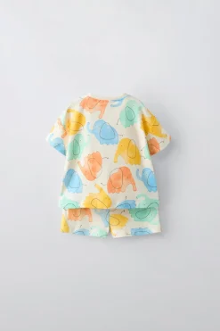 Niños ZARA 1½ - 6 Años·Pijamas|1½ - 6 Años·Pijamas<2-6 AÑOS/ PIJAMA ELEFANTES
