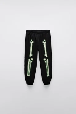 Niños ZARA 1½ - 6 Años·Pijamas|1½ - 6 Años·Pijamas<2-6 AÑOS/ PIJAMA ESQUELETO GLOW IN THE DARK