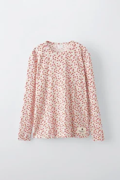 Niños ZARA 6 - 14 Años·Pijamas<6-14 AÑOS/ PIJAMA ESTAMPADO FLORES
