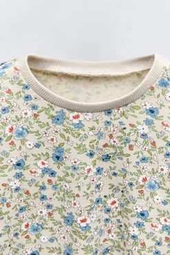 Niños ZARA 1½ - 6 Años·Pijamas<2-6 AÑOS/ PIJAMA FLORECITAS
