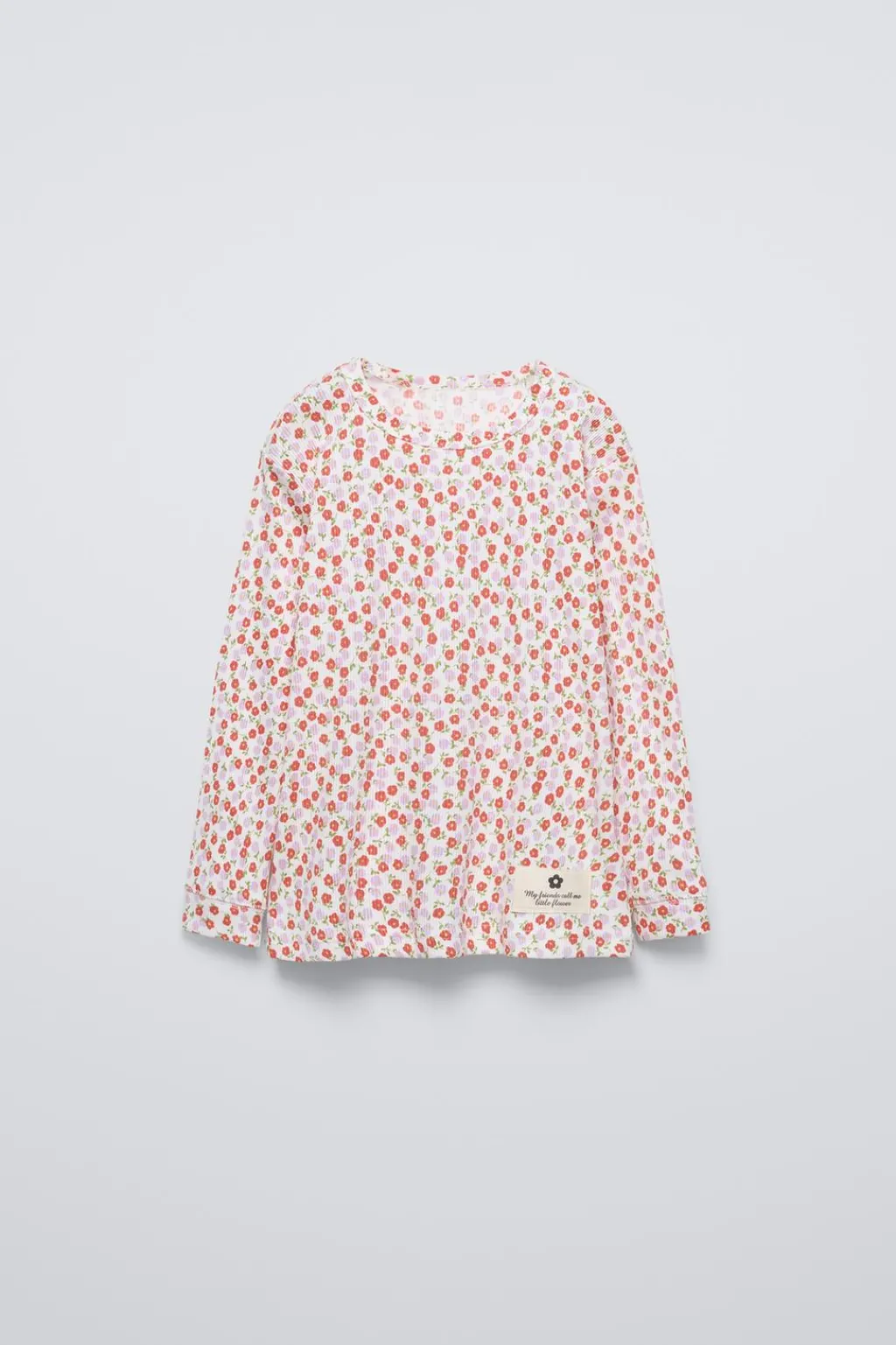 Niños ZARA 1½ - 6 Años·Pijamas<2-6 AÑOS/ PIJAMA FLORES