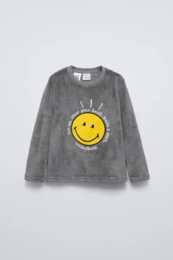 Niños ZARA 6 - 14 Años·Pijamas|6 - 14 Años·Pijamas<6-14 AÑOS/ PIJAMA POLAR SMILEYWORLD ®