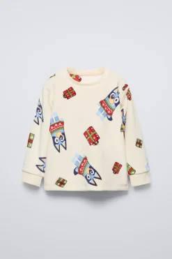 Niños ZARA 1½ - 6 Años·Licencias|1½ - 6 Años·Pijamas<2-6 AÑOS/ PIJAMA VELOUR BLUEY © LUDO STUDIO