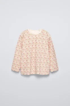 Niños ZARA 1½ - 6 Años·Pijamas<2-6 AÑOS/ PIJAMA VELOUR FLORES