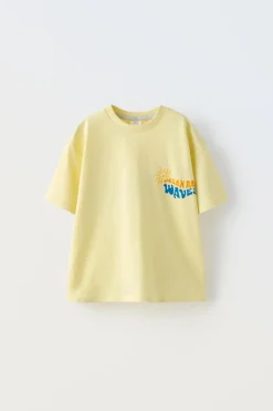 Niños ZARA 6 - 14 Años·Pijamas|6 - 14 Años·Pijamas<6-14 AÑOS/ PIJAMA WAVES CAMISETA Y BERMUDA