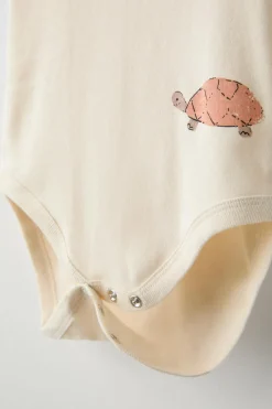 Niños ZARA 1½ - 6 Años·Ropa Interior / Calcetines|1½ - 6 Años·Ropa Interior / Calcetines<1 MESES - 3 AÑOS/ PACK CINCO BODIES ANIMALITOS