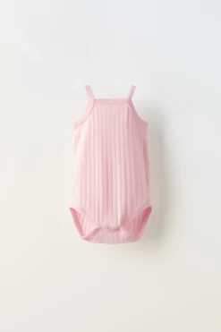 Niños ZARA 1½ - 6 Años·Ropa Interior / Calcetines|0 - 6 Meses·Bodies / Camisas<1 MESES - 3 AÑOS/ PACK TRES BODIES TIRANTES CALADOS