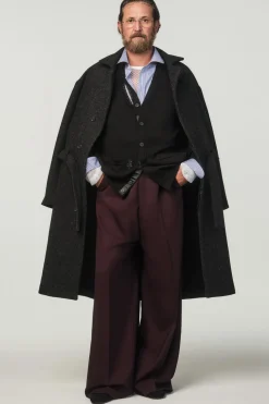 Fashion ABRIGO COMBINADO X STEFANO PILATI Hombre Cazadoras|Abrigos / Gabardinas