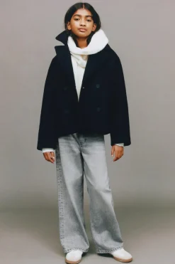 Niños ZARA 6 - 14 Años·Abrigos<ABRIGO CORTO BOTONES