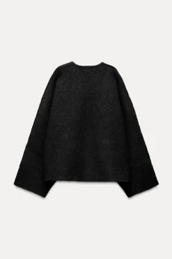 New ABRIGO CORTO KIMONO PUNTO ALAMAR Mujer Chaquetas / Cazadoras|Cárdigan / Jerséis