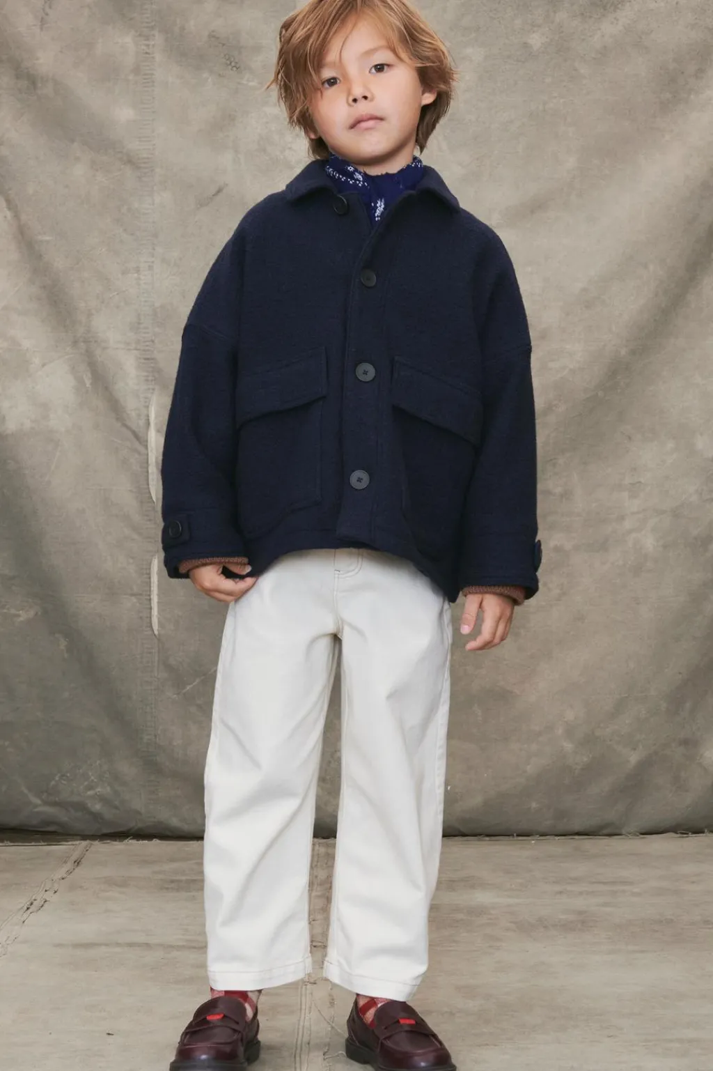 Niños ZARA 6 - 14 Años·Abrigos<ABRIGO CORTO LANA LIMITED EDITION