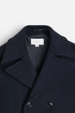 Discount ABRIGO CRUZADO MEZCLA LANA Hombre Cazadoras|Abrigos / Gabardinas