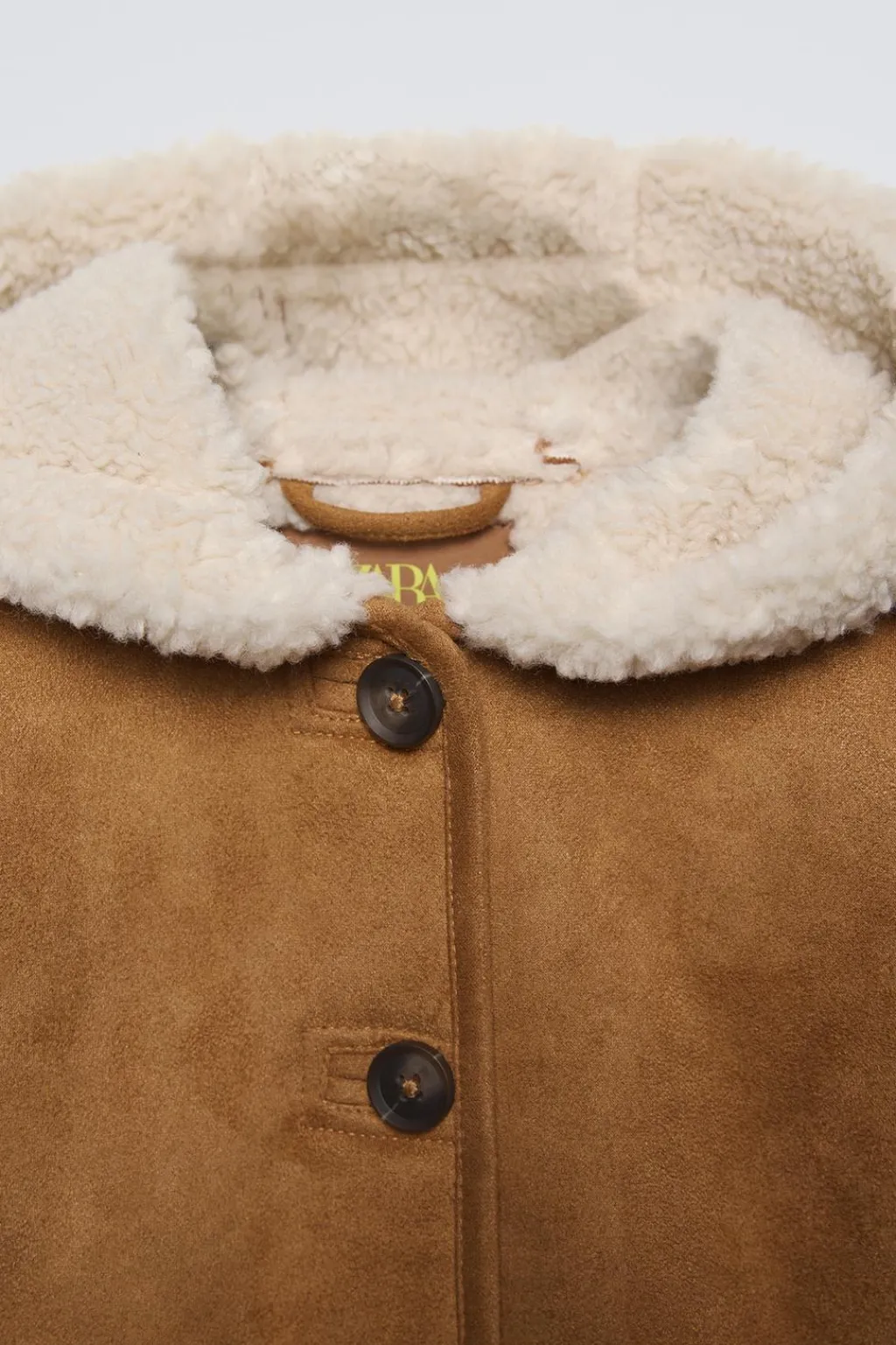 Niños ZARA 1½ - 6 Años·Abrigos|6 - 18 Meses·Abrigos / Buzos<ABRIGO DOBLE FAZ CAPUCHA