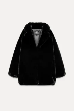 Best ABRIGO EFECTO PELO Mujer Abrigos / Anoraks
