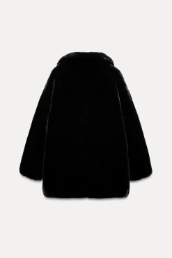 Best ABRIGO EFECTO PELO Mujer Abrigos / Anoraks