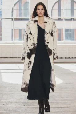 Best ABRIGO EFECTO PELO ESTAMPADO ANIMAL ZW COLLECTION Mujer Abrigos / Anoraks