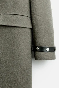Clearance ABRIGO LANA X NANUSHKA Hombre Cazadoras|Abrigos / Gabardinas