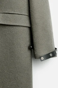 Clearance ABRIGO LANA X NANUSHKA Hombre Cazadoras|Abrigos / Gabardinas
