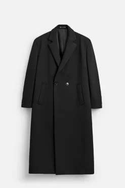 Clearance ABRIGO LARGO ESTRUCTURA Hombre Cazadoras|Abrigos / Gabardinas