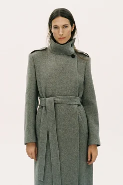Clearance ABRIGO MEZCLA LANA ZW COLLECTION Mujer Abrigos / Anoraks