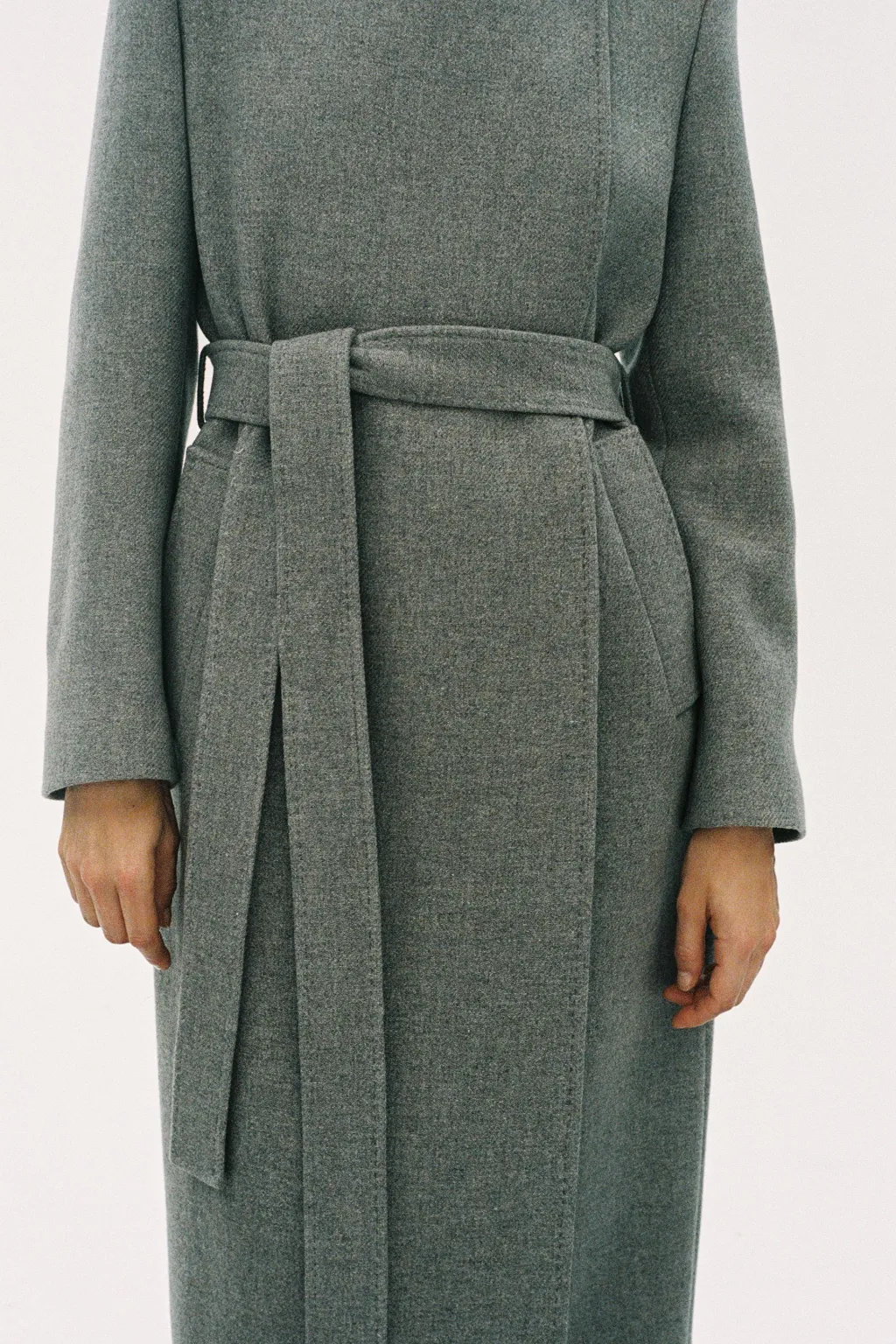Clearance ABRIGO MEZCLA LANA ZW COLLECTION Mujer Abrigos / Anoraks