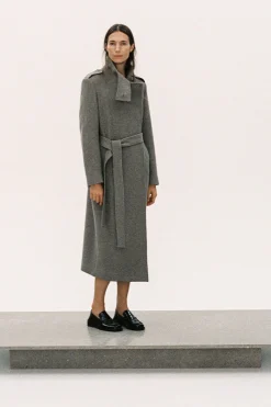 Clearance ABRIGO MEZCLA LANA ZW COLLECTION Mujer Abrigos / Anoraks
